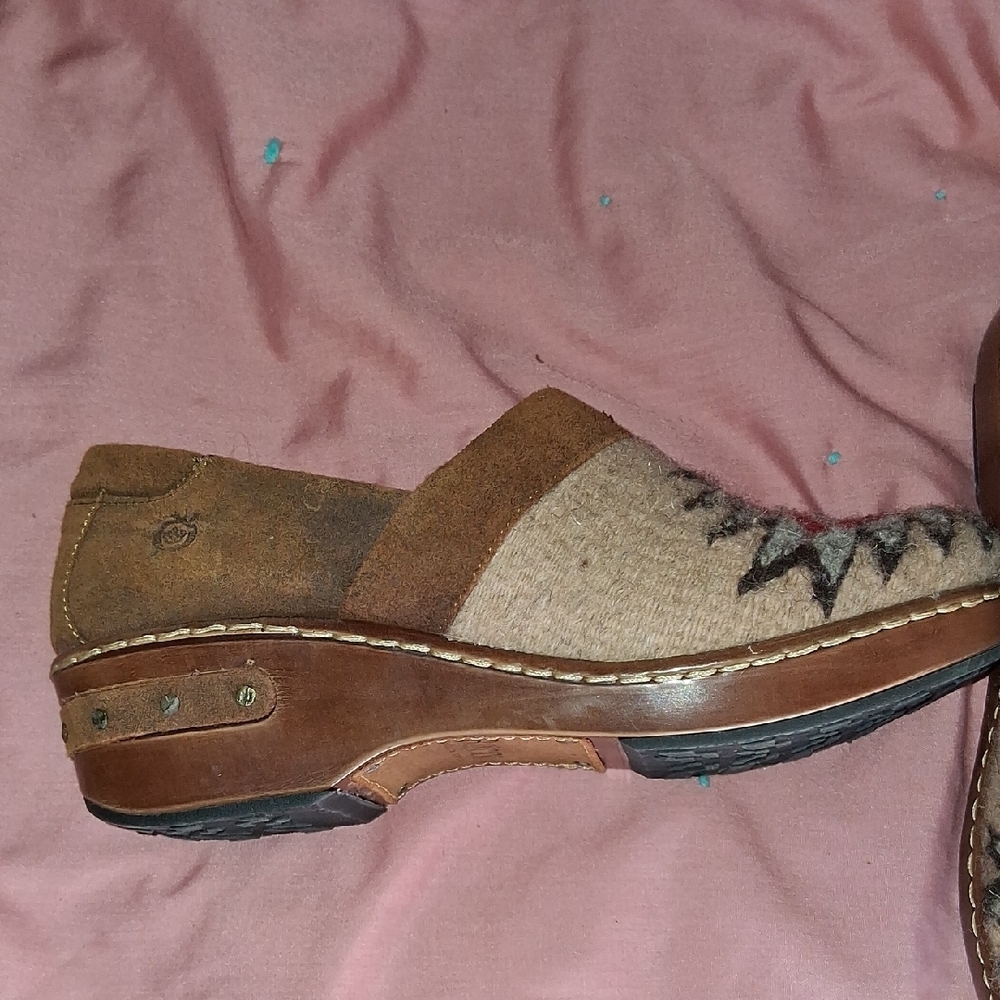 Born Southwestern Clogs 6 - Picture 3 of 5